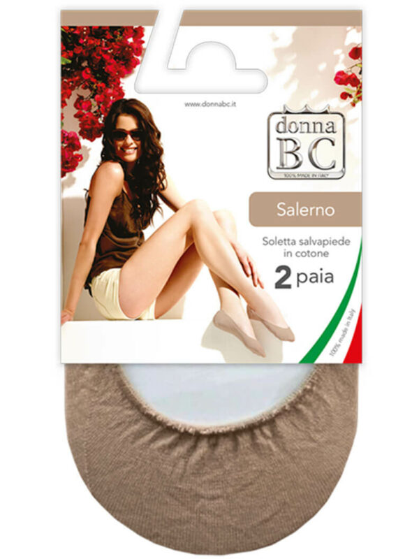 Памучни чорапи терлички Салерно Дона БЦ
